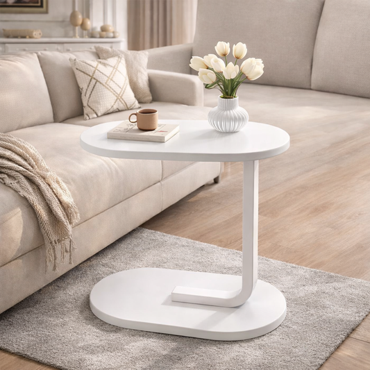 C-shaped Side Small Coffee Table