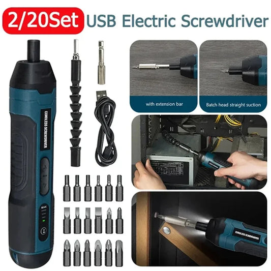 Mini Cordless Electric Screwdriver