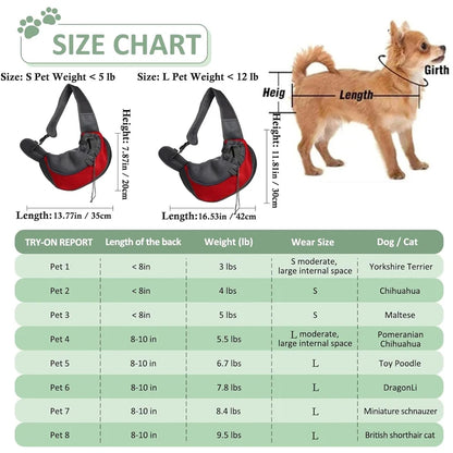 Pet Front Carrier Backpack