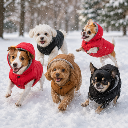 Puppy Hooded Jacket