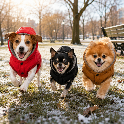 Puppy Hooded Jacket